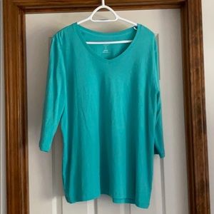 ST John’s Bay Women’s 1X Long Sleeve Top